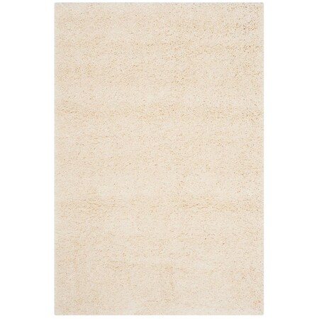 Safavieh 2 ft. 3 in. x 13 ft. Rectangle Shag Power Loomed RugIvory SG151-1212-213